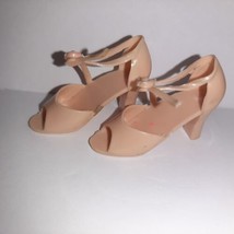 Fashion CANDI By Mego High Heels BEIGE SHOES For 18&quot; Doll READ B - £11.89 GBP