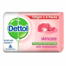 Dettol Skincare Soap, 125g (Pack of 4) - £30.36 GBP