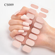 Full Size Nail Wraps Stickers Manicure 3D Strips CA Model #CS009 - $4.40