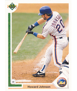 Howard Johnson #124 - Mets Upper Deck 1990 Baseball Trading Card - £0.77 GBP