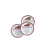  Melamine Friendship Plates Giving Plates Set of 3 for Sharing with Friends - $31.42 CAD