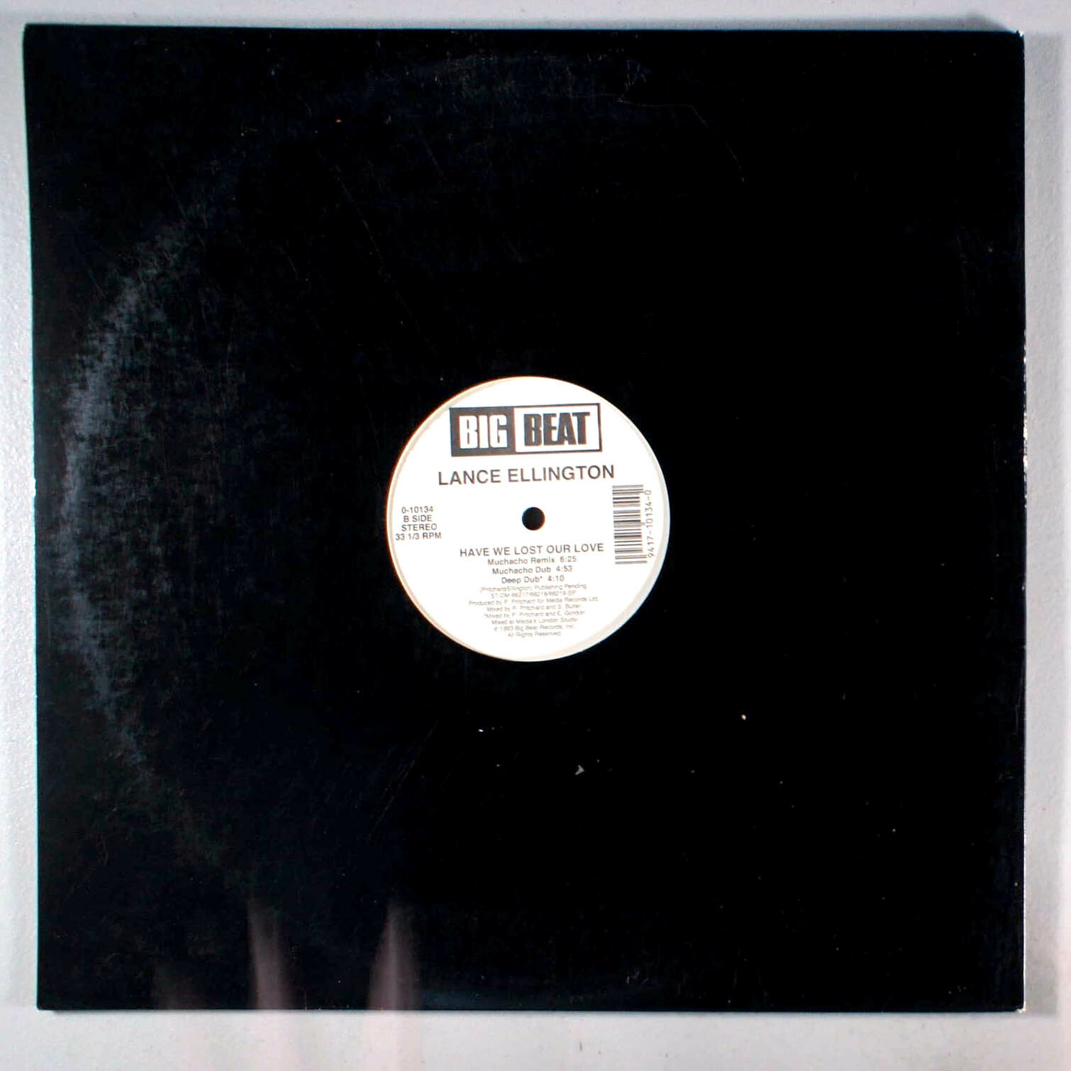 Lance Ellington - Have We Lost Our Love (1993) Vinyl 12" Single โข Remix Item image 2