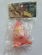 Vintage Baby Joy Originals Clown Squeeze Toy In Original Packaging NOS U147 - £20.02 GBP
