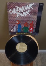 Chipmunk Punk With Simon,Theodore &amp; Alvin Vinyl Record Lp - £17.24 GBP