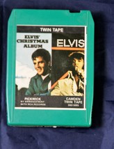 ELVIS PRESLEY 8 TRACK YOU&#39;LL NEVER WALK ALONE &amp; CHRISTMAS ALBUM TWIN TAPE  - £11.25 GBP