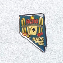 NAPS National Association of Postal Supervisors Lapel Pin - Reno Nevada - $6.88