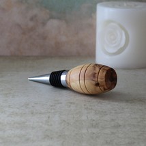 Olive Wood Bottle Stoppers Made in Jerusalem the Holy Land, a Unique Bourbon Gif - £31.56 GBP