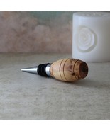 Olive Wood Bottle Stoppers Made in Jerusalem the Holy Land, a Unique Bou... - $39.95