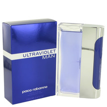 Ultraviolet By Paco Rabanne Eau De Toilette Spray 3.4 Oz - £56.46 GBP