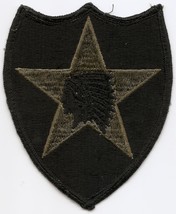 Vintage US Army 2nd Infantry Division Subdued Embroidered Patch - £3.18 GBP