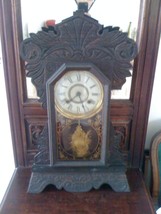 Antique Victorian New Haven Mantel Clock,Antiques,Clocks,Home &amp; Garden,M... - $292.05