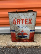 Vintage Artex Motor Oil 1 2 Gallons - £50.35 GBP