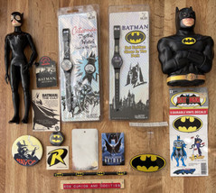 Batman Baker’s Dozen Novelty Lot. 13 Items 1982-1993 New/Unused/VG. Must Buy Lot - £19.90 GBP