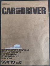 Car &amp; Driver Magazine August 1988 Ferrari F40 Jaguar XJ-S Vintage Advert... - $11.99