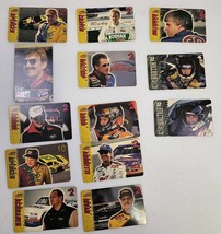 Vtg 1996 NASCAR Phone Cards Jarrett Rudd Andretti Waltrip Burton Lot Of 13 - €12,61 EUR
