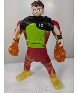 Ben 10 Transforming Ben to Heatblast Flip Head Action Figure Playmates T... - $15.01 CAD