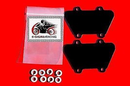 Kawasaki KZ 650 Exhaust Emissions Reed Valve Plate AIS Smog PAIR Block Off Kit - £23.52 GBP