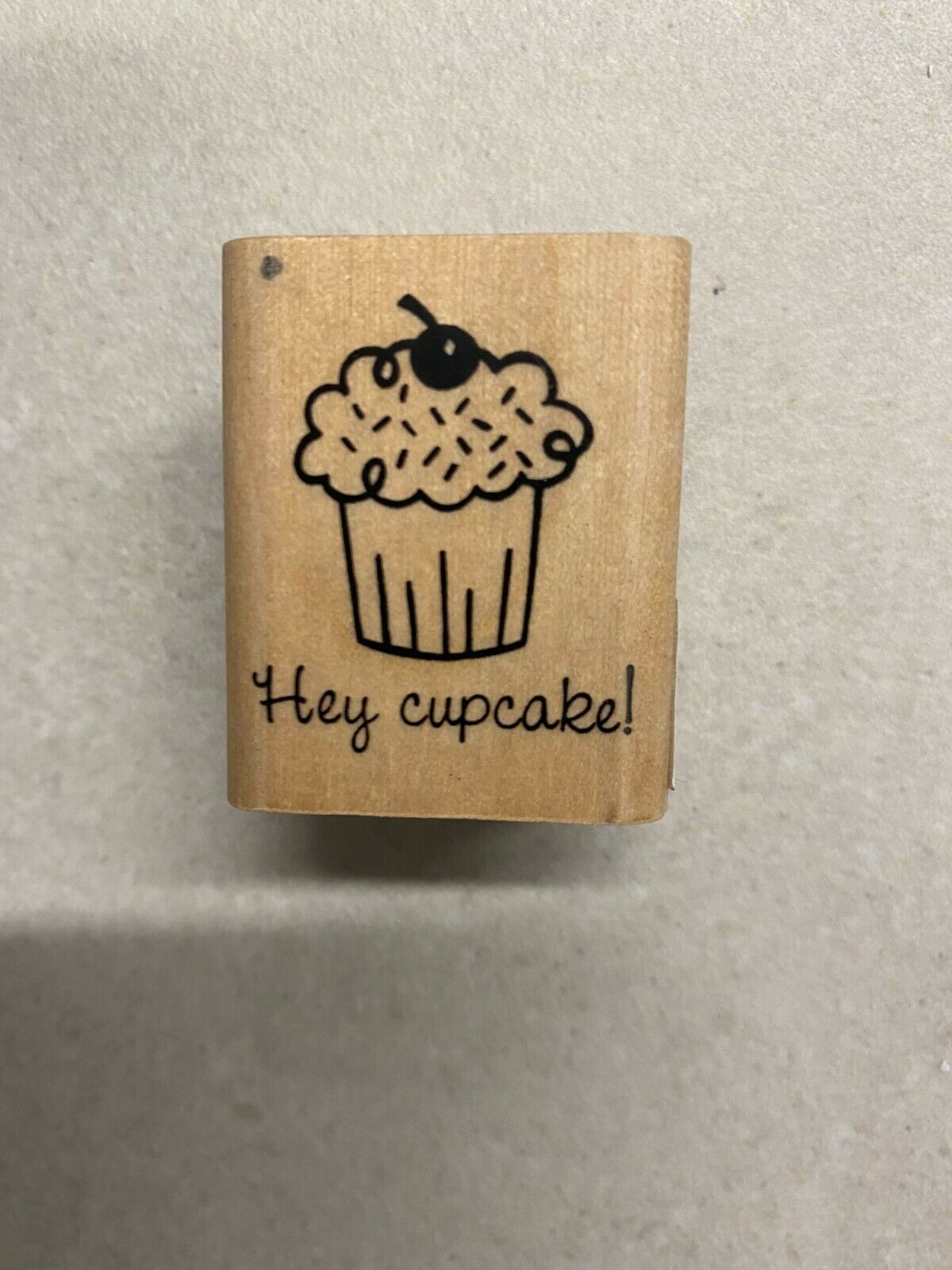 GREAT SELECTION OF WOOD & RUBBER CUPCAKE STAMPS BUY MORE & SAVE!    Item image 12
