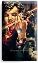 Sherlock Holmes Violin Benedict Cumberbatch Light Dimmer Cable Cover Room Decor - £8.19 GBP