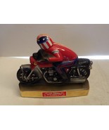 Vintage Ezra Brooks decanter 1971 Motorcycle Racer 150 - $37.62