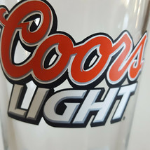 COORS LIGHT Beer Glass Bar Barware Drinking Rocky Moutains Pub New Drinking - $6.92