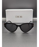 Brand New Dior DSGTS6FXR Sunglasses in Black &amp; Gold with Gray Lenses - £300.71 GBP