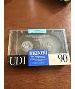 Vintage NOS MAXELL UDI IEC TYPE 90 Minute Cassette Tape - $42.38 CAD