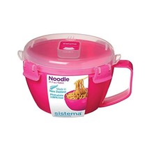 Sistema Microwave Noodle Bowl, Assorted Colours, 15.6 x 17.2 x 9.7 cm  - $29.00