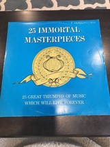 25 Immortal Masterpieces (Disco IN Vinile Album) - $11.73