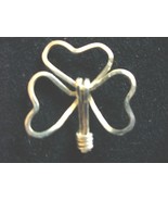 Floating Shamrock Handcrafted SS Pendant - $224.45 MXN