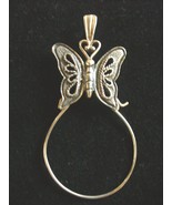 Butterfly Charm Holder in Sterling Silver - £11.47 GBP