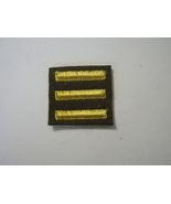 WW2 US ARMY OVERSEAS SERVICE BARS 3 BARS 18 MONTHS SERVICE UNUSED NOS KY... - $5.54