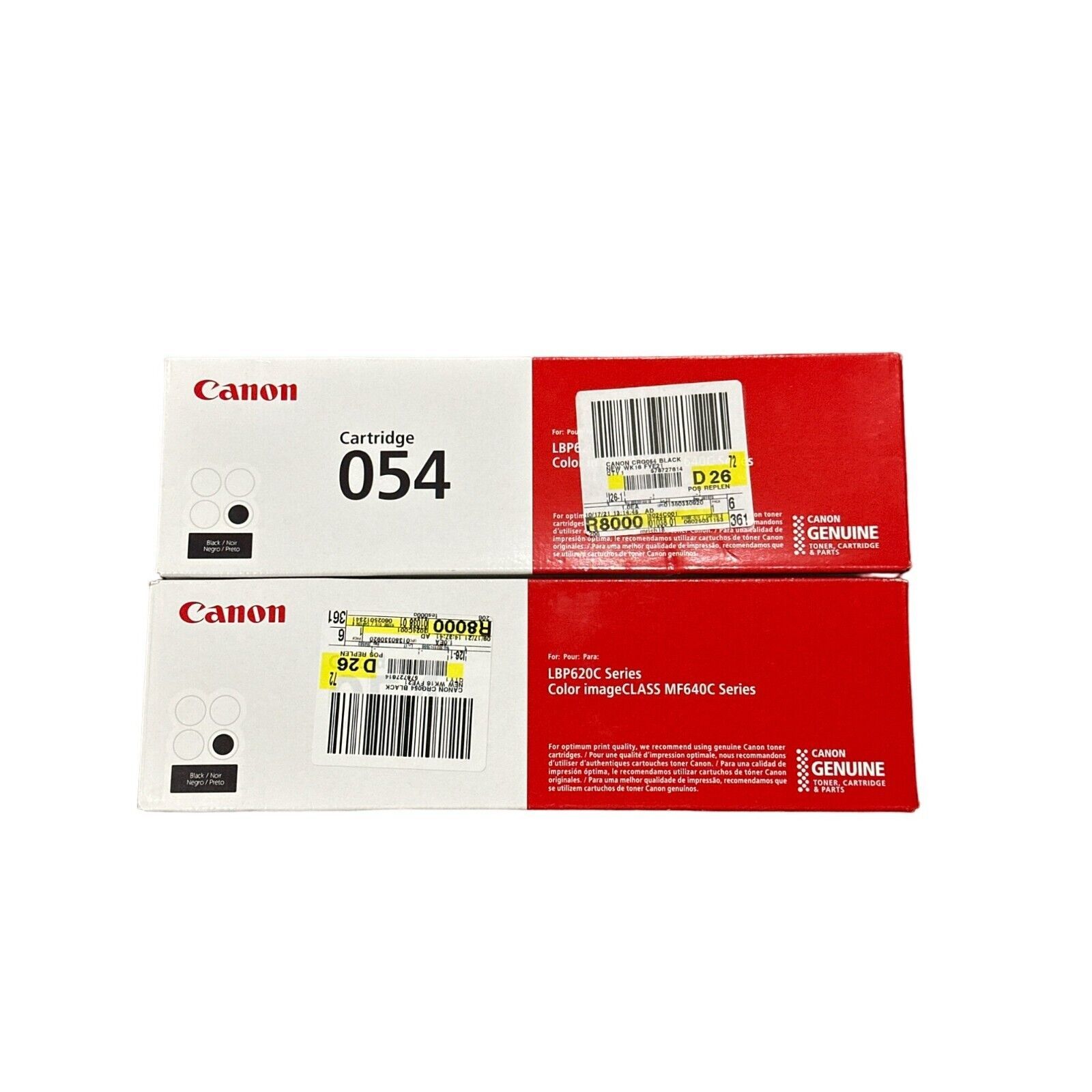 Primary image for Canon 054 Toner - Black- Qty 2- LBP620C Series