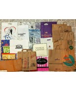 Plastic &amp; Paper Handle Shopping Bag LOT 21 Hallmark Talbots Yankee Candl... - €6,04 EUR