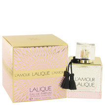 Lalique L&#39;amour by Lalique Eau De Parfum Spray 3.3 oz - £43.92 GBP