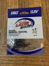 Eagle Claw Barrel Swivel 40 Lb Size 7 - £6.87 GBP