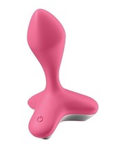 SATISFYER GAME CHANGER PLUG RECHARGEABLE BLUETOOTH VIBRATING ANAL PLUG - £49.91 GBP