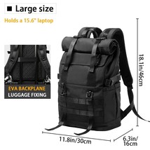 MOYYI 3 in 1 Convertible Expand Waterproof Large Capacity  Travel Backpack Men R - £112.47 GBP