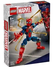 LEGO Super Heroes 76298-1 Iron Spiderman Construction Figure - $23.80