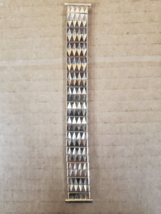 Speidel stainless gold Fill Stretch 1970s Vintage Watch Band Nos W4 - $54.89