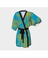 Kimono Robe | Sun Flowers  | Bridal Wear Grooms&#39; Wear , Spa Day| For Men... - £51.79 GBP