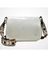 PATRICIA NASH Vintage Collection  Leather Strapped Italian  Flap Saddle Bag - $273.23