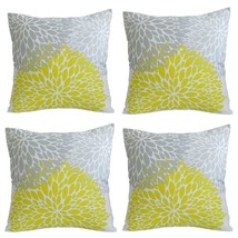 Set of 4  Baby Leaf Sofa Cushion Pad Cover Cushion Covers 16x16&quot;  18x18&quot;... - £10.65 GBP+