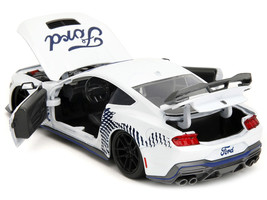 2024 Ford Mustang Dark House White w Mustang Horse Graphics Bigtime Muscle Serie - £29.74 GBP