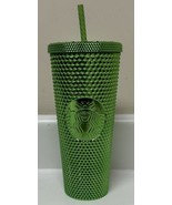 NEW Starbucks ‘23 Winter Holiday Green Studded 24oz Venti Tumbler - $32.50