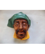 Bossons Sardinian Chalkware Head Collectable Wall Art Circa 1959 - £10.05 GBP