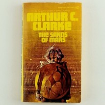Arthur C. Clarke The Sands of Mars 1974 Edition Vintage Sci Fi Paperback Book