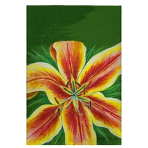 Betsy Drake Yellow Lily Guest Towel - £27.62 GBP