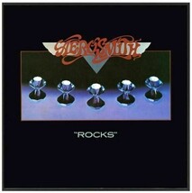 AEROSMITH - Rocks Album Cover Inverse Framed Glass Picture ~New - $1,591.47 MXN