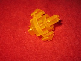 Construx Action Building System Part- Transparent Orange Laser Disk - £2.35 GBP